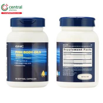 Fish Body Oils 1000 GNC