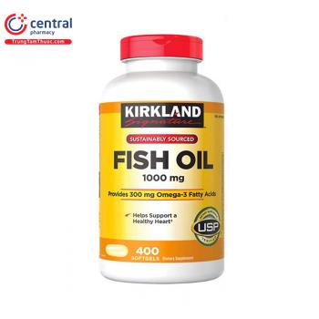 Fish oil 1000mg Kirkland Signature