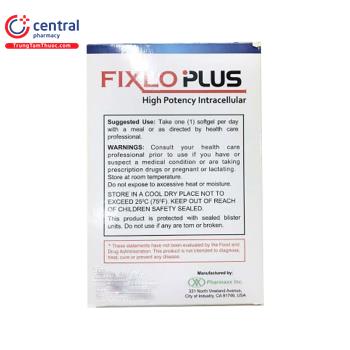 [CHÍNH HÃNG] Thuốc Fixlo Plus - Giải pháp chống lão hóa da tối ưu