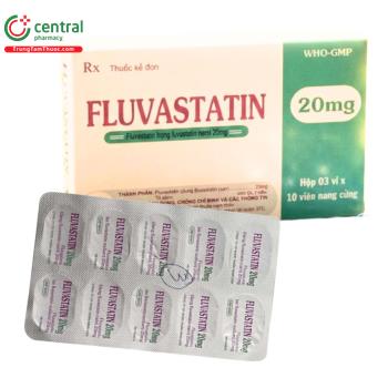 Fluvastatin 20mg Minh Dân