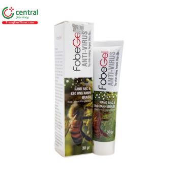 Fobe Gel Anti-Virus bảo vệ vùng da tổn thương, thúc đẩy tái tạo và phục ...