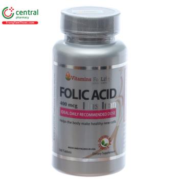 Folic Acid Plus Iron