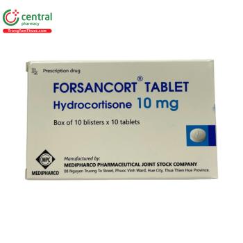Forsancort tablet 10mg