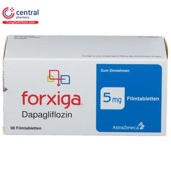 Thuốc Forxiga 5mg - Thuốc điều trị tiểu đường type 2
