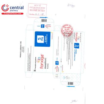 Thuốc Forxiga 5mg - Thuốc điều trị tiểu đường type 2