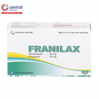 Franilax (Hộp 30 viên)