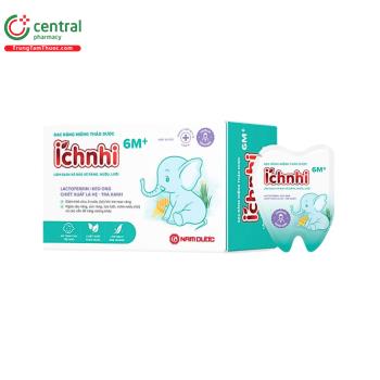 Gạc răng miệng thảo dược Ích Nhi 6M+