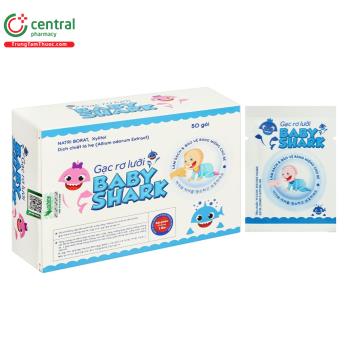 Gạc rơ lưỡi Baby Shark