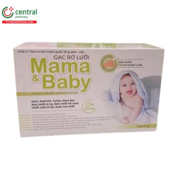 Gạc Rơ Lưỡi Mama & Baby 