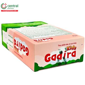 Thuốc Gadira Kids (Hộp 60 viên) hỗ trợ làm giảm triệu chứng đầy hơi