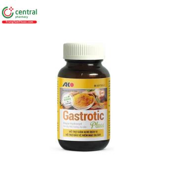 Thuốc Gastrotic Pluss bảo vệ niêm mạc dạ dày, hỗ trợ giảm acid dịch vị