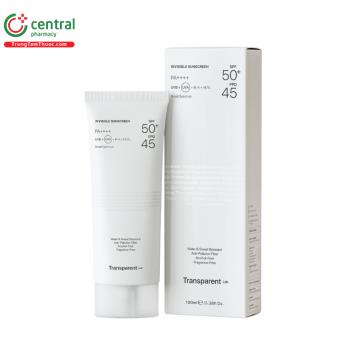 Gel chống nắng Transparent Lab Invisible Sunscreen SPF50+ 100ml