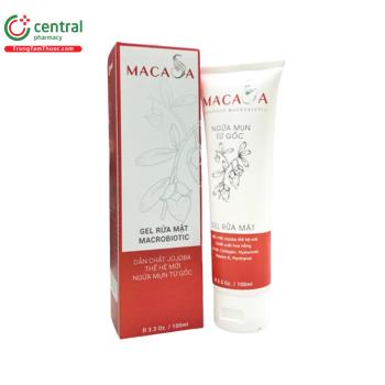 Gel rửa mặt Macrobiotic - Macasa