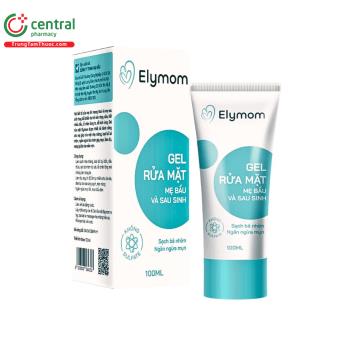 Gel rửa mặt mẹ bầu và sau sinh Elymom 100ml