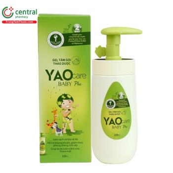 Gel tắm gội thảo dược Yaocare Baby Plus