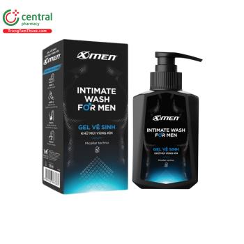 Gel Vệ Sinh Khử Mùi Vùng Kín X-men Intimate Wash For Men