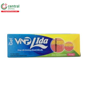 Thuốc bôi da Gel VNP Lida - Giúp vết thương nhanh lành