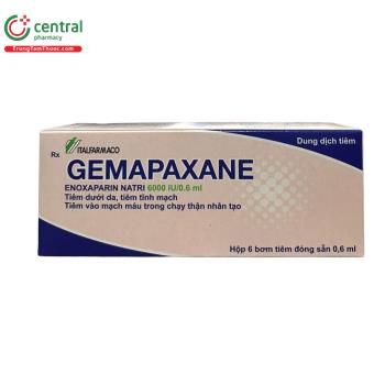 Gemapaxane 6000 IU/0.6 ml