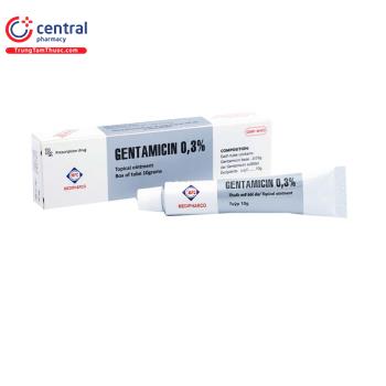 Gentamicin 0.3% Medipharco (tuýp 10g)