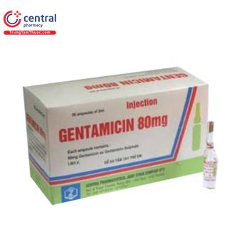 Gentamycin 80mg Injection Tenamyd