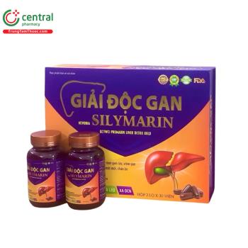 Giải độc gan Hevonia Silymarin Tadaphaco