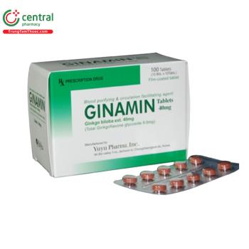 Ginamin Tablets 40mg