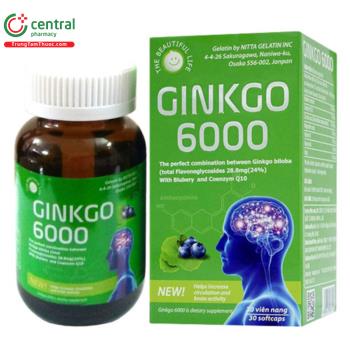 Ginkgo 6000 Nobiphar
