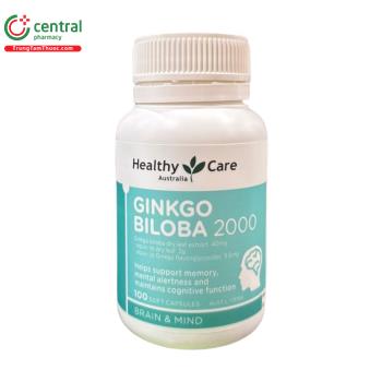 Ginkgo Biloba 2000 Healthy Care