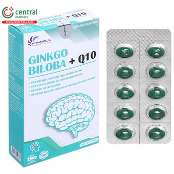 Ginkgo Biloba + Q10 MT Pharma JSC (30 viên) 