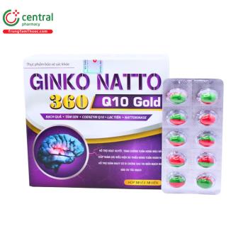 Ginkgo Natto 360 Q10 Gold 