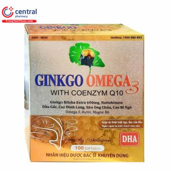 Ginkgo Omega 3 With Coenzym Q10 USA