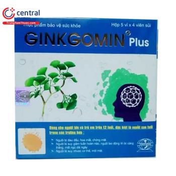 Ginkgomin Plus (Hộp 20 viên)