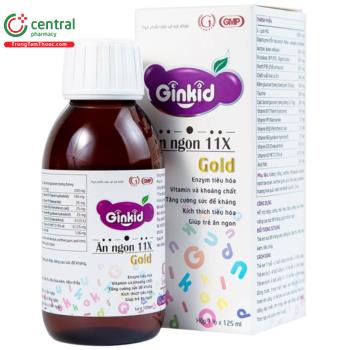 Ginkid Ăn Ngon 11X Gold (125ml)