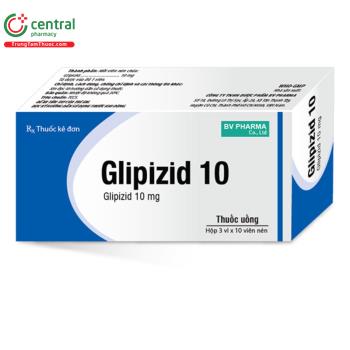 Glipizid 10mg BV Pharma