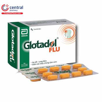 Glotadol Flu (xanh)