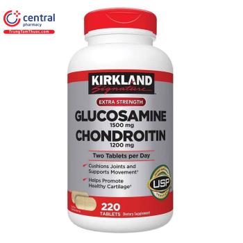 Glucosamine 1500mg Chondroitin 1200mg Kirkland