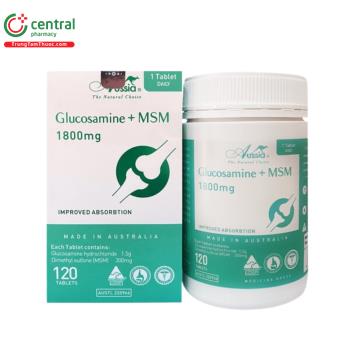 Glucosamine + MSM 1800mg Aussia 
