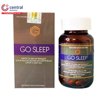 [CHÍNH HÃNG] Viên uống Go Sleep - giúp ngủ ngon sâu giấc