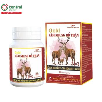 Gold Sâm Nhung Bổ Thận TW3