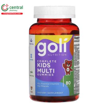 Goli Nutrition Complete Kids Multi Gummies