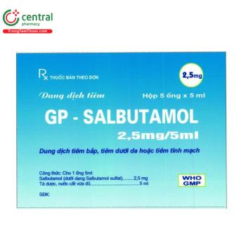 GP-Salbutamol 2,5mg/5ml