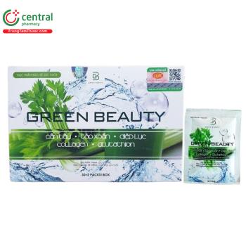 GREEN BEAUTY Cần tây-Tảo xoắn-Diệp lục-Collagen-Glutathion