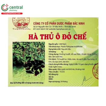 Hà thủ ô đỏ chế Baniphar 