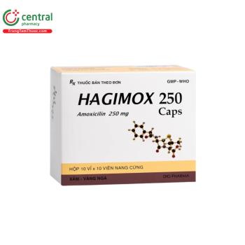 Hagimox 250 Caps (xám-vàng ngà)
