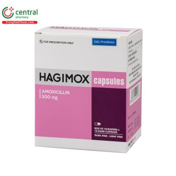 Hagimox capsules (hồng đậm-hồng nhạt)