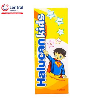 Thuốc Halucan Kids (lọ) - Siro uống tăng cường sức đề kháng cho trẻ