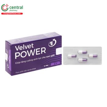 Hauora Velvet Power 1 hour (Hộp 8 viên)