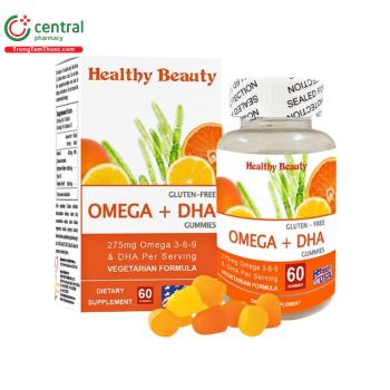 Healthy Beauty Omega + DHA Gummies
