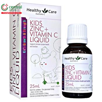 Healthy Care Kids ZinC + Vitamin C Liquid