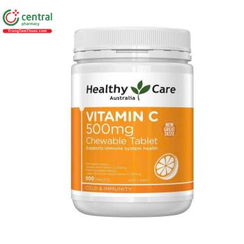 Healthy Care Vitamin C 500mg Chewable Tablet